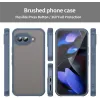Coque arrière Phonesta AirFrost pour Google Pixel 9a - Bleu mat 2