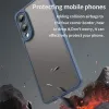 Coque arrière Phonesta AirFrost pour Samsung Galaxy S25 Edge - Bleu mat 3