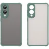 Coque arrière Phonesta AirFrost pour Samsung Galaxy S25 Edge - Vert mat 2