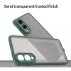 Coque arrière Phonesta AirFrost pour Samsung Galaxy S25 Edge - Vert mat 4