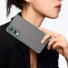 Coque arrière Phonesta AirFrost pour Samsung Galaxy S25 Edge - Vert mat 9