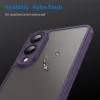 Coque arrière Phonesta AirFrost pour Samsung Galaxy S25 Edge - Violet mat 5