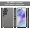 Coque arrière Phonesta AirFrost pour Samsung Galaxy A36/A56 - Noir mat 1