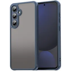 Coque arrière Phonesta AirFrost pour Samsung Galaxy S24 FE - Bleu mat