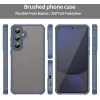 Coque arrière Phonesta AirFrost pour Samsung Galaxy S24 FE - Bleu mat 1