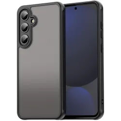 Coque arrière Phonesta AirFrost pour Samsung Galaxy S24 FE - Noir mat