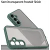 Coque arrière Phonesta AirFrost pour Samsung Galaxy S25 Plus/S24 Plus - Vert mat 3