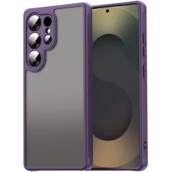 Coque arrière Phonesta AirFrost pour Samsung Galaxy S25 Ultra - Violet mat