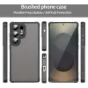 Coque arrière Phonesta AirFrost pour Samsung Galaxy S25 Ultra - Noir mat 1