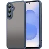 Coque arrière Phonesta AirFrost pour Samsung Galaxy S25/S24 - Bleu mat 0