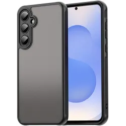 Coque arrière Phonesta AirFrost pour Samsung Galaxy S25/S24 - Noir mat
