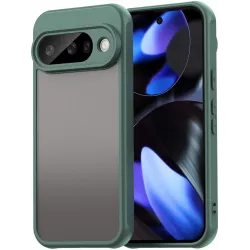 Coque arrière Phonesta AirFrost pour Google Pixel 10 - Vert mat