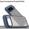 Coque arrière Phonesta AirFrost pour Google Pixel 10 Pro - Bleu mat 4