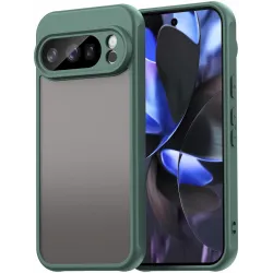 Coque arrière Phonesta AirFrost pour Google Pixel 10 Pro - Vert mat
