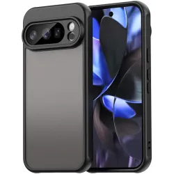 Coque arrière Phonesta AirFrost pour Google Pixel 10 Pro - Noir mat