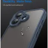 Coque arrière Phonesta AirFrost pour Apple iPhone 17 - Bleu mat 6