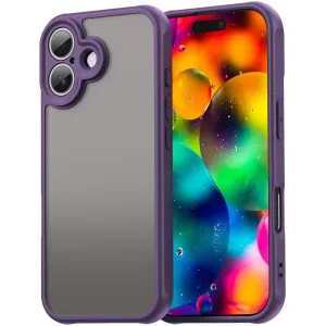 Coque arrière Phonesta AirFrost pour Apple iPhone 17 - Violet mat