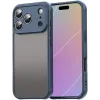 Coque arrière Phonesta AirFrost pour Apple iPhone 17 Pro - Bleu mat 0