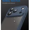 Coque arrière Phonesta AirFrost pour Apple iPhone 17 Pro - Bleu mat 6