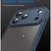 Coque arrière Phonesta AirFrost pour Apple iPhone 17 Pro Max - Bleu mat 6