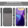 Coque arrière Phonesta AirFrost pour Apple iPhone 17 Pro Max - Noir mat 1