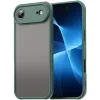 Coque arrière Phonesta AirFrost pour Apple iPhone Air - Vert mat 0