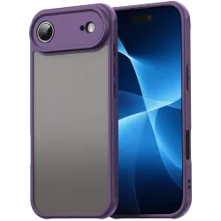 Coque arrière Phonesta AirFrost pour Apple iPhone Air - Violet mat