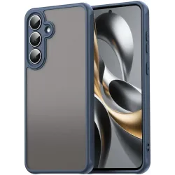 Coque arrière Phonesta AirFrost pour Samsung Galaxy S25 FE - Bleu mat