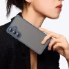 Coque arrière Phonesta AirFrost pour Samsung Galaxy S25 FE - Bleu mat 2