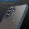 Coque arrière Phonesta AirFrost pour Samsung Galaxy S25 FE - Bleu mat 6