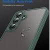 Coque arrière Phonesta AirFrost pour Samsung Galaxy S25 FE - Vert mat 7