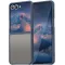 Coque arrière Phonesta AirFrost pour Samsung Galaxy Z Flip 7 - Bleu mat