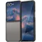 Coque arrière Phonesta AirFrost pour Samsung Galaxy Z Flip 7 - Noir mat