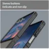 Coque arrière Phonesta AirFrost pour Samsung Galaxy Z Flip 7 - Noir mat 5