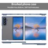 Coque arrière Phonesta AirFrost pour Samsung Galaxy Z Fold 7 - Bleu mat 1