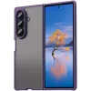 Coque arrière Phonesta AirFrost pour Samsung Galaxy Z Fold 7 - Violet mat 0