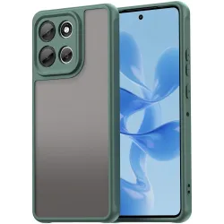 Coque arrière Phonesta AirFrost pour Motorola Moto G86 - Vert mat