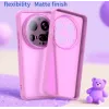 Coque arrière Phonesta AirFrost pour Xiaomi 15 Ultra - Rose bonbon mat 8