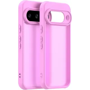 Coque arrière Phonesta AirFrost pour Google Pixel 10 - Rose bonbon mat