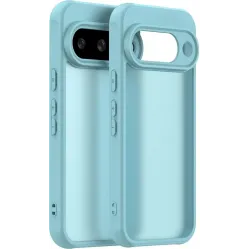 Coque arrière Phonesta AirFrost pour Google Pixel 10 - Bleu givré mat