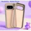 Coque arrière Phonesta AirFrost pour Google Pixel 10 - Beige sable mat 5