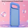 Coque arrière Phonesta AirFrost pour Google Pixel 10 - Bleu saphir mat 2