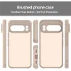 Coque arrière Phonesta AirFrost pour Google Pixel 10 Pro - Beige sable mat 1
