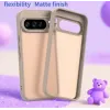 Coque arrière Phonesta AirFrost pour Google Pixel 10 Pro XL - Beige sable mat 8
