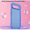 Coque arrière Phonesta AirFrost pour Google Pixel 10 Pro XL - Bleu saphir mat 4