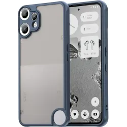 Coque arrière Phonesta AirFrost pour Nothing CMF Phone 2 Pro - Bleu mat