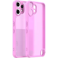 Coque arrière Phonesta AirFrost pour Nothing CMF Phone 2 Pro - Rose bonbon mat