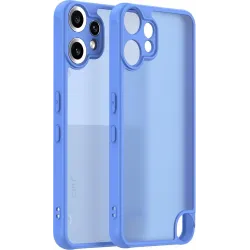 Coque arrière Phonesta AirFrost pour Nothing CMF Phone 2 Pro - Bleu saphir mat