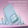 Coque arrière Phonesta AirFrost pour Motorola Moto G57 Power - Bleu givré mat 1