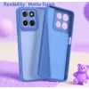 Coque arrière Phonesta AirFrost pour Motorola Moto G57 Power - Bleu saphir mat 5